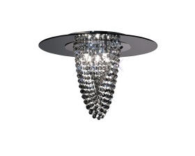 Oberon Crystal Ceiling Lights Diyas Flush Crystal Fittings Oberon Crystal Ceiling Lights Diyas Flush Crystal Fittings